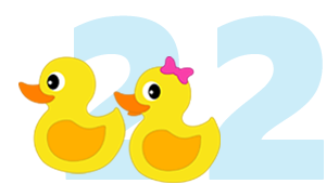 22 Two Little Ducks Bingo Numbers Funny